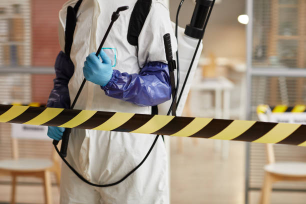 Professional Biohazard Cleanup technician working in Portland, OR